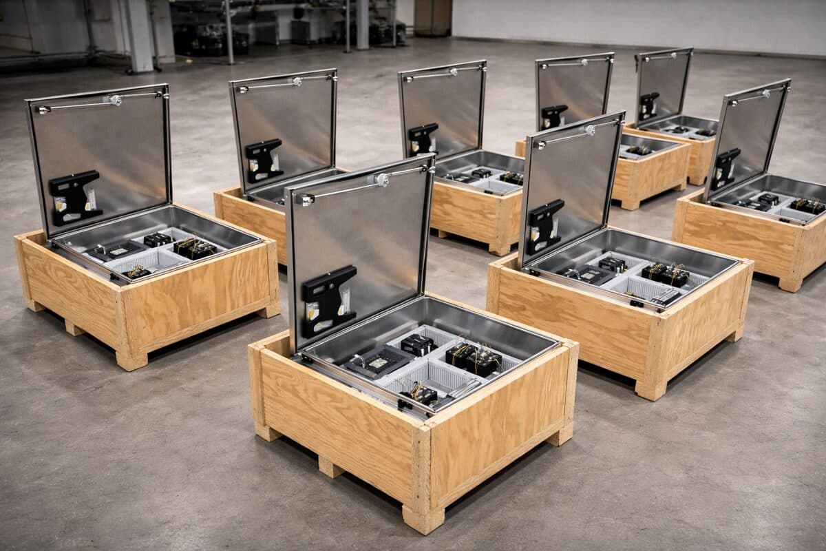 CCTV junction boxes for industrial monitoring