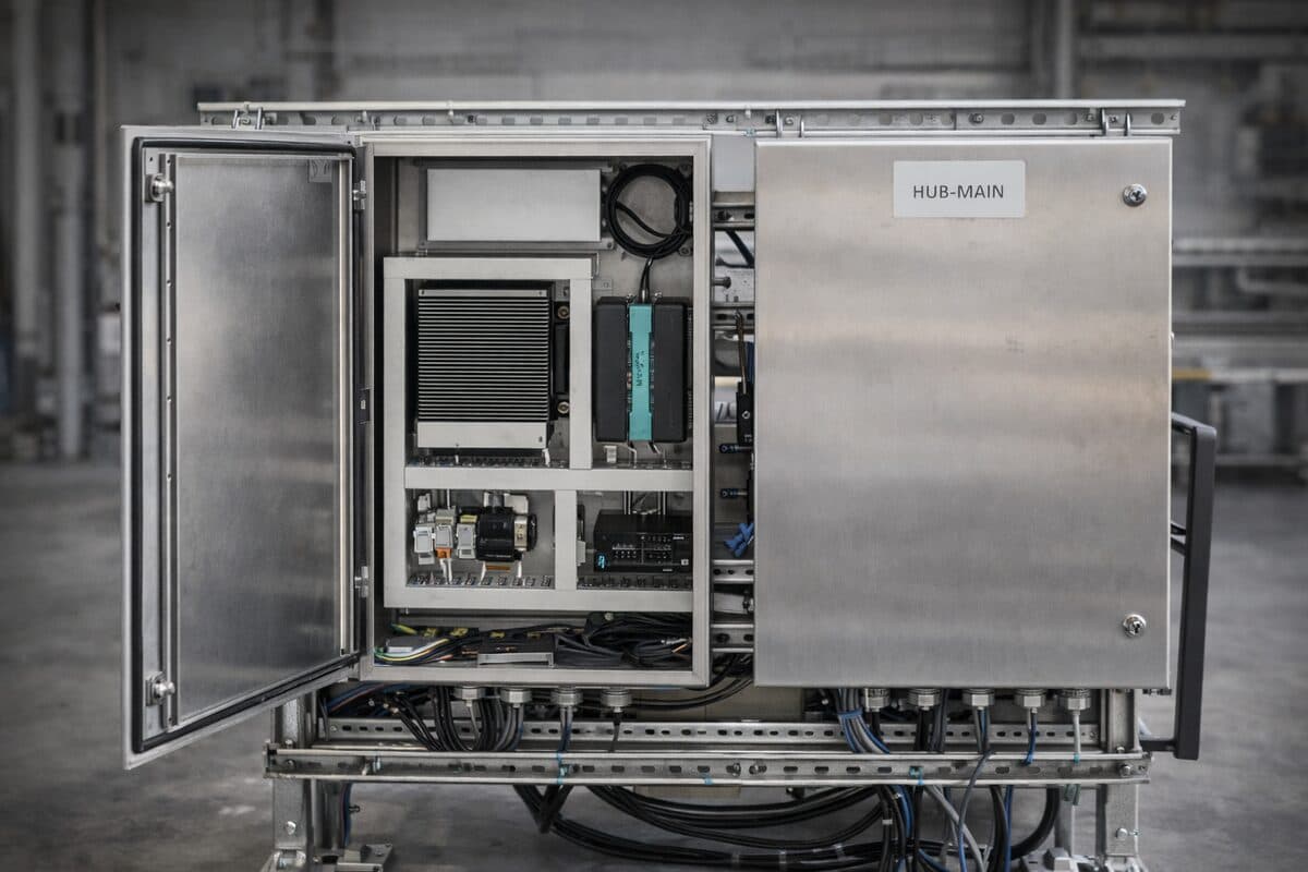 Industrial edge computing system in action